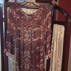 Paisley print dress by Paper Doll